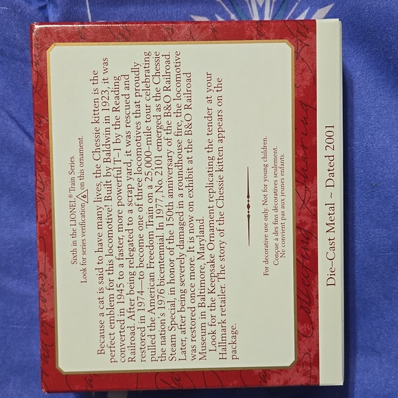 Hallmark train ornament - Picture 2 of 2